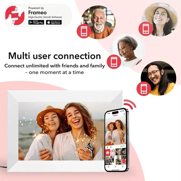 Cadre photo numérique FRAMEO WiFi 32 Go 10