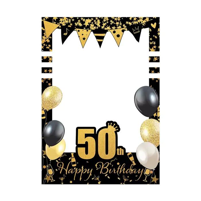 Cadre Photo pour 30e 40e 50e 60e anniversaire