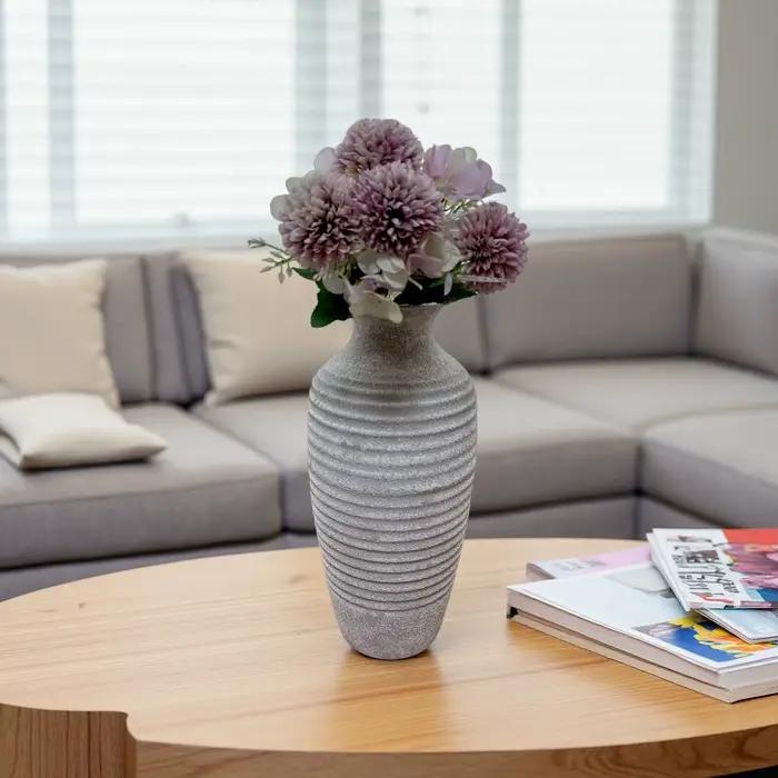 Grand vase de style Wabi-Sabi japonais