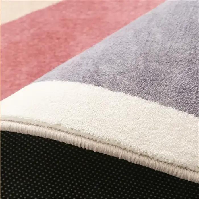 Tapis antidérapants en peluche pour vestiaire de salle d'étude Simple