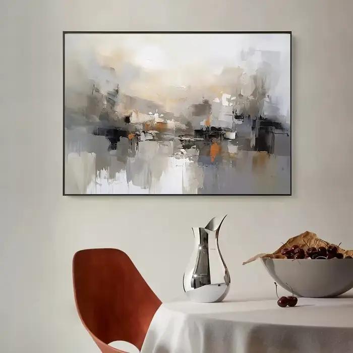 Art mural abstrait classique