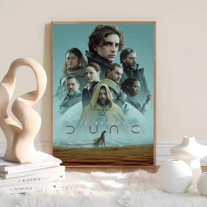 Affiche artistique D-Dune C-Classic pour maison salon chambre à coucher bar décoration esthétique tendance PVC moderne