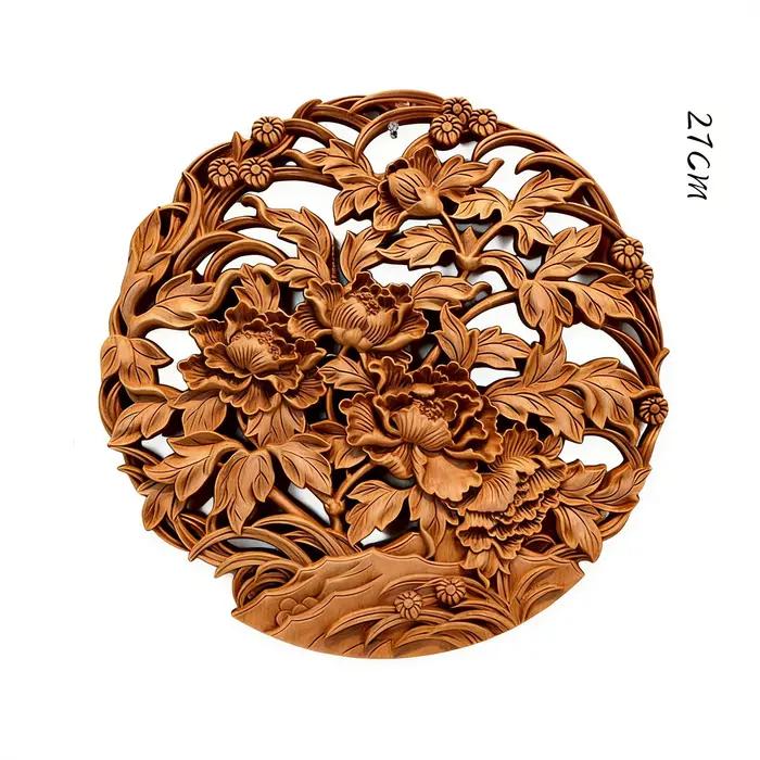 Décoration murale en bois de style chinois