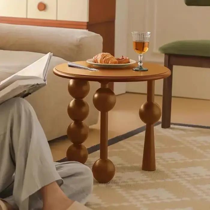 Table basse de luxe en noyer français