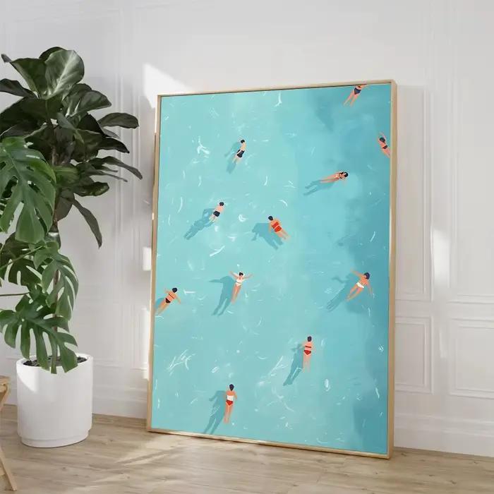 Impression murale d'art de plage