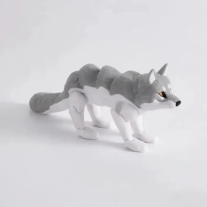 Statue de Husky mobile