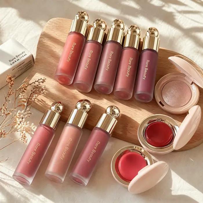 Rare Beauty Soft Pinch Matte Bouncy Blush – Fard à joues mat estompé, modulable, radiant, longue tenue, résistant à l'eau et à la transpiration – Maquillage quotidien – Idéal pour offrir
