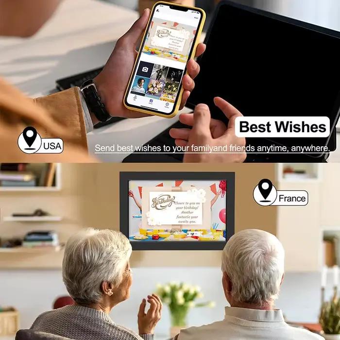 Cadre photo numérique WiFi Frameo 10