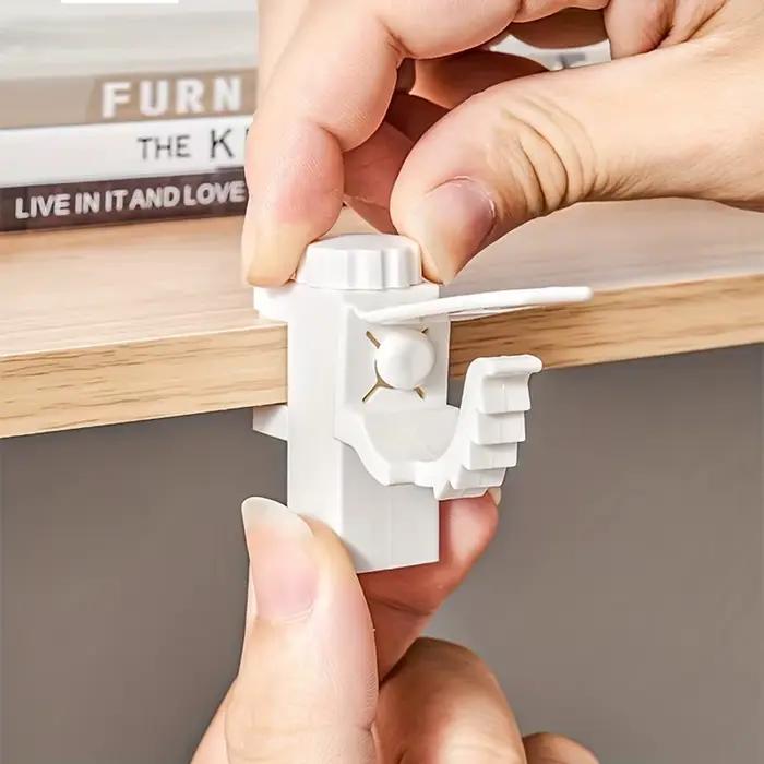 Supports de tringle à rideau peu encombrants