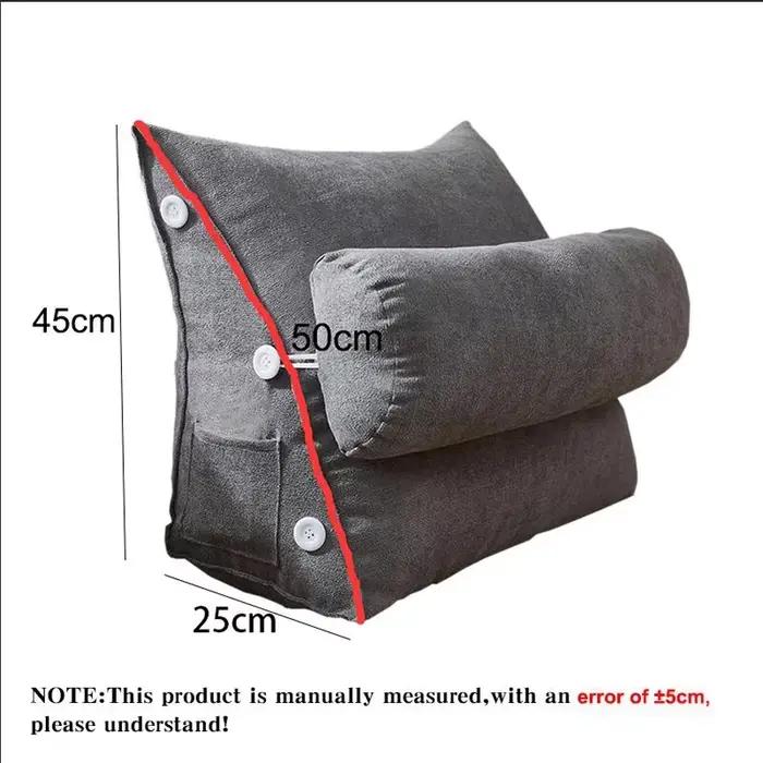 Lit coussin triangulaire chaise de chevet