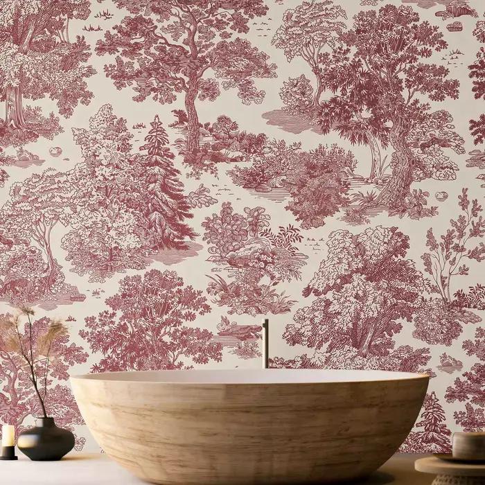 Papier peint toile français classique