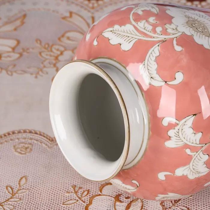 Vase en céramique rétro de style chinois