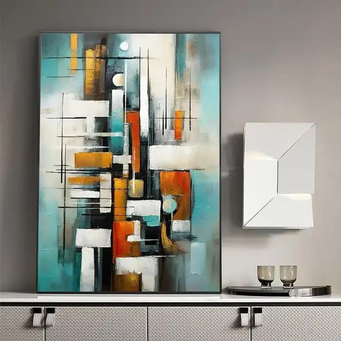 Peinture à l'huile sur toile