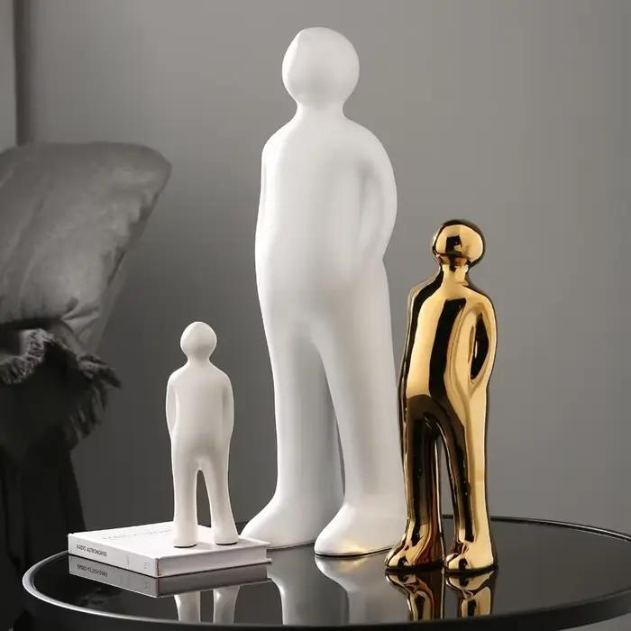 Statues de salon abstraites simples et modernes