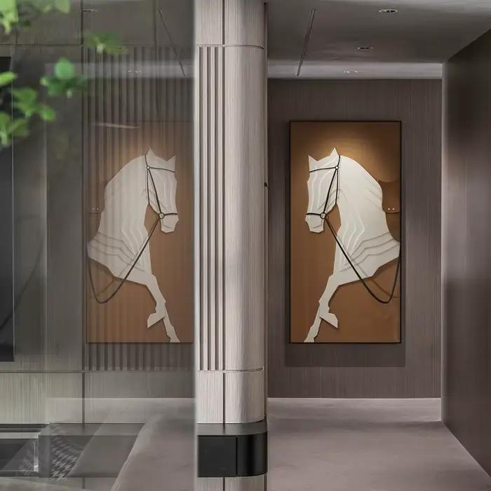 Affiches et impressions sur toile de chevaux de luxe modernes
