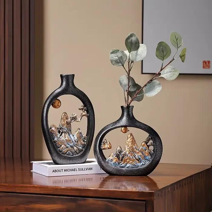 Décoration rétro paysagère 1 pièce
