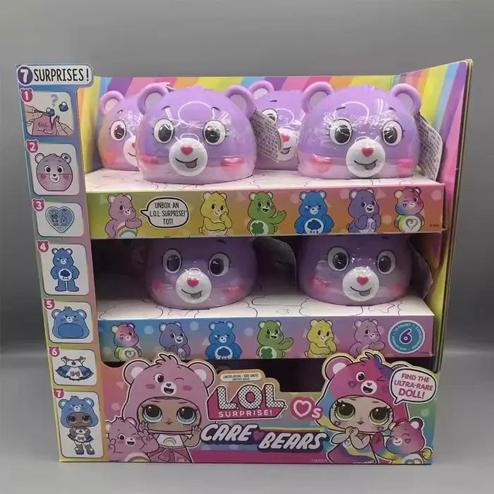MGA L.O.L. Surprise! x Care Bears 7 Surprises Mystery Blind Box Gifts Toy Model Anime Figures Collect Ornaments
