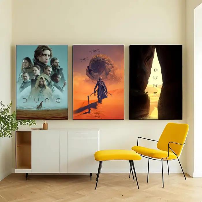 Affiche artistique D-Dune C-Classic pour maison salon chambre à coucher bar décoration esthétique tendance PVC moderne