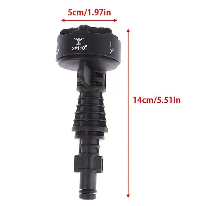 Buse de nettoyage haute pression pour voiture 6 en 1 - Accessoire de lavage multifonctionnel