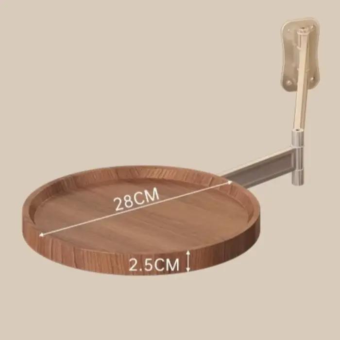 Table basse murale pliante