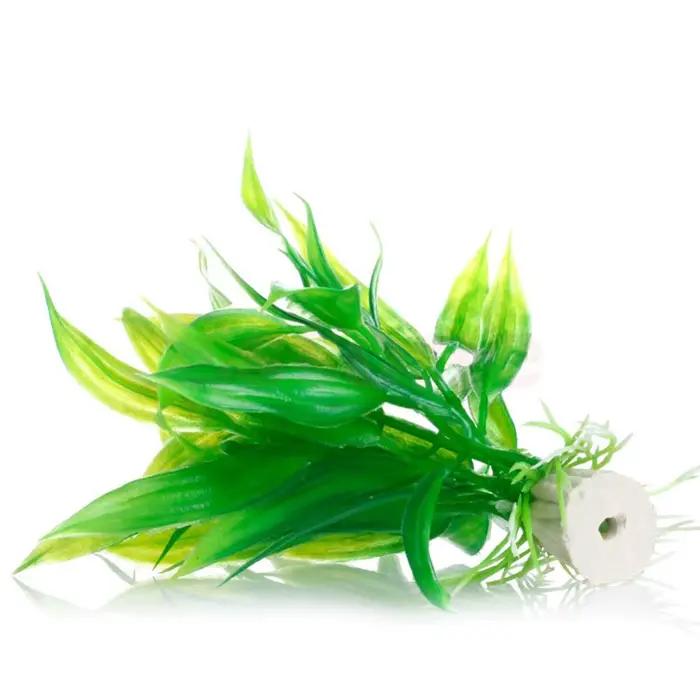 Plantes artificielles pour aquarium merveilleuses plantes sous-marines décoratives poissons cachettes habitat aquarium naturel-decoration