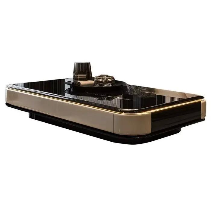 Ornements Table basse De luxe cadre esthétique clair