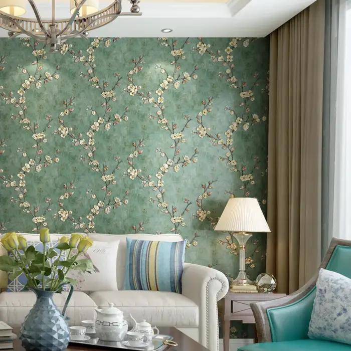 Papier peint auto-adhésif Floral chaud pour chambre de fille
