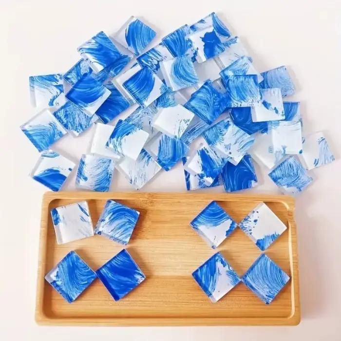 100/200 grammes de mosaïque en verre