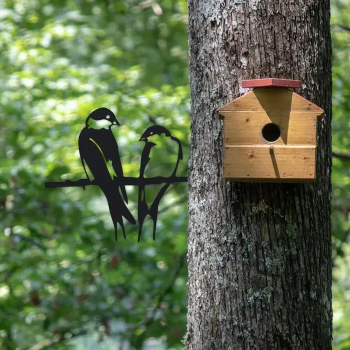 1pc oiseaux décoratifs extérieurs
