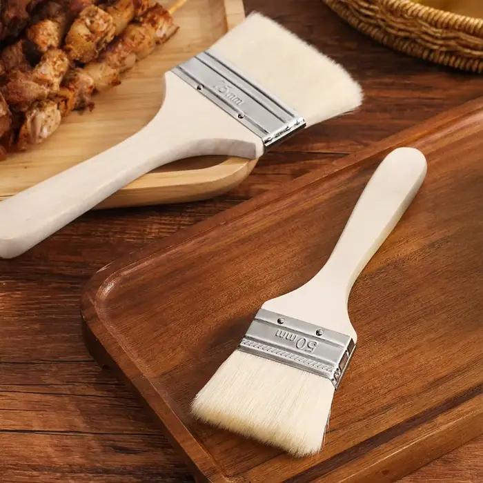 Serpillères à badigeonner pour Sauce BBQ, brosse à Sauce résistante à la chaleur, Sauces/huiles de qualité alimentaire, outils de cuisine pour Barbecue