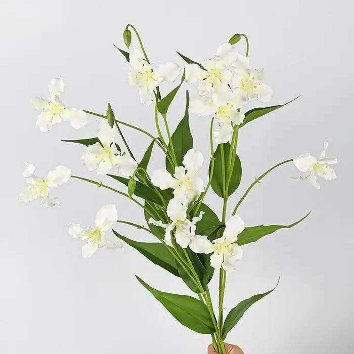 Branche de lys artificielle décorative pour mariage
