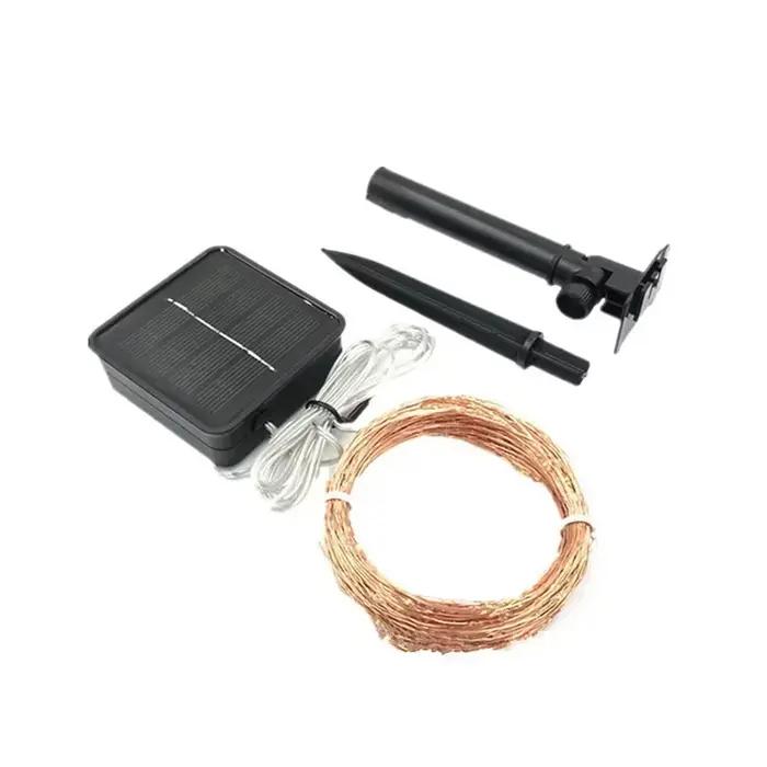 Bricolage lumière LED solaire guirlande extérieure lampe à LED