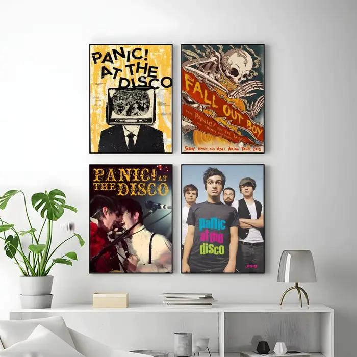 Affiche P-Panic au D-Disco HD, décoration murale polyvalente et étanche, auto-adhésive, parfaite pour n'importe quel pièce et cadeau idéal