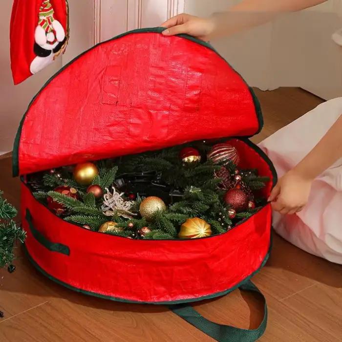 Sac de rangement de décorations de noël