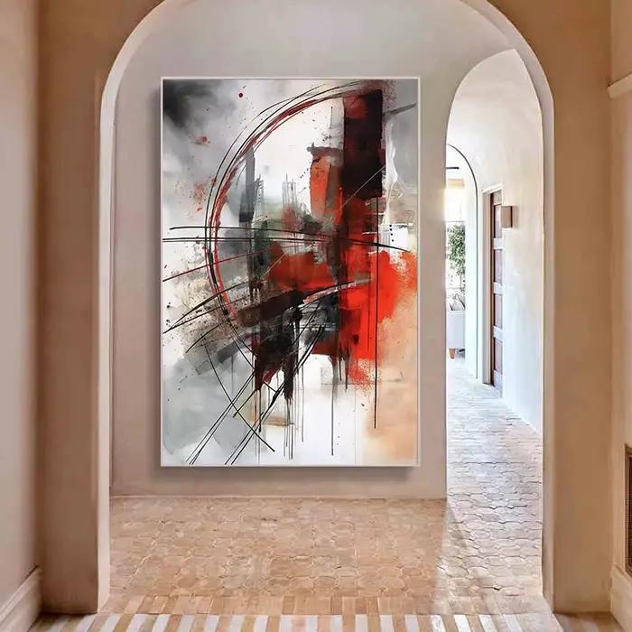 Peinture à l'huile sur toile