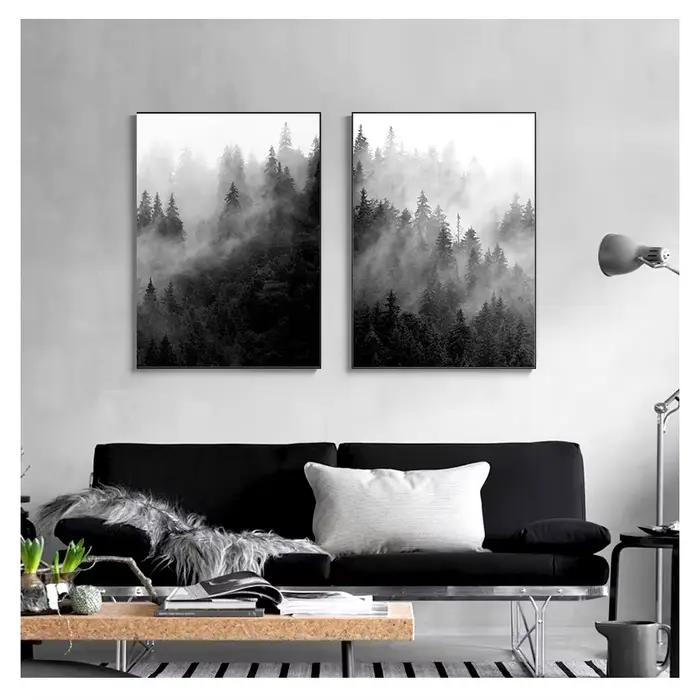 Affiches d'arbre noir et blanc