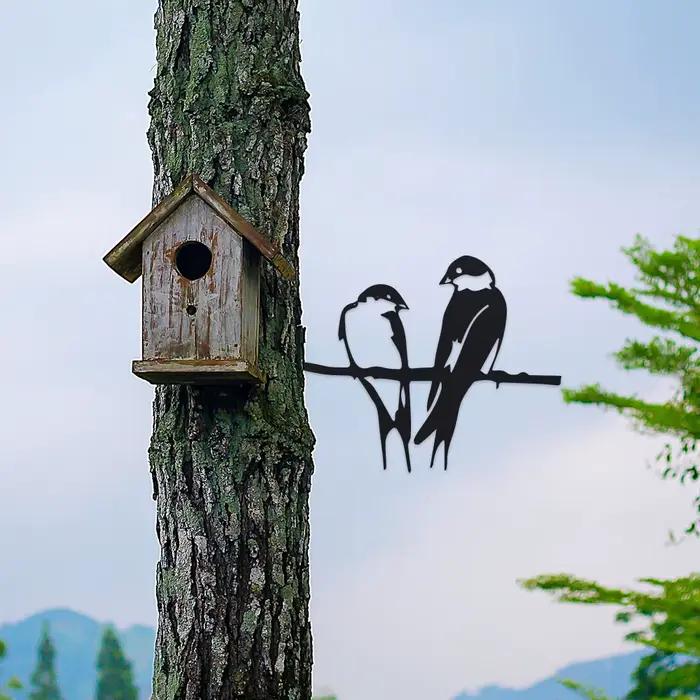 1pc oiseaux décoratifs extérieurs