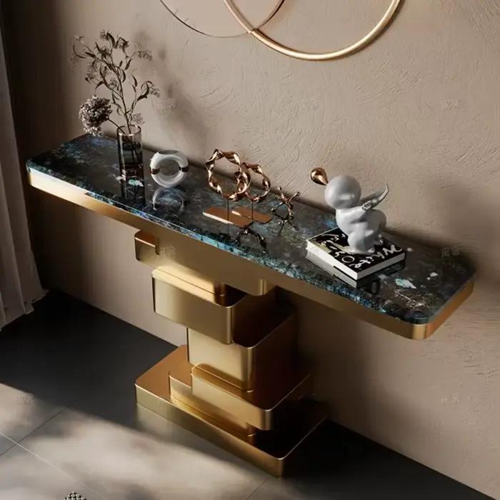 Table de salon en métal tendance carrée style minimaliste moderne pour salon bureau véranda chambre occasions spéciales