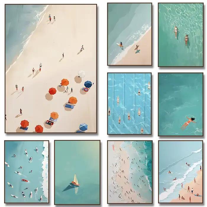 Impression murale d'art de plage