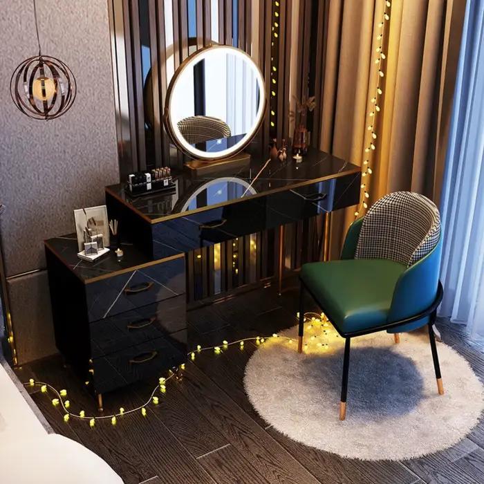 Table de maquillage minimaliste moderne