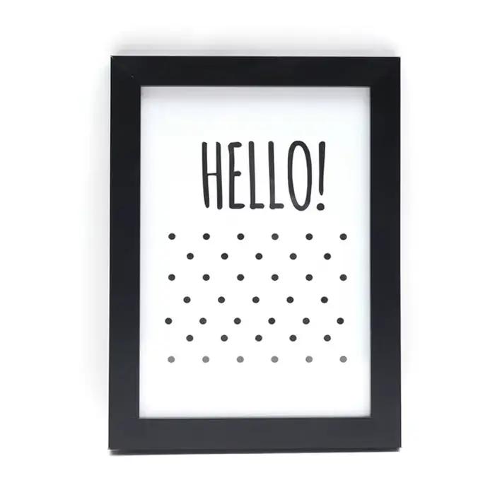 Cadre Photo en bois pour tenture murale 10X15cm 15X20cm 20X25cm A4