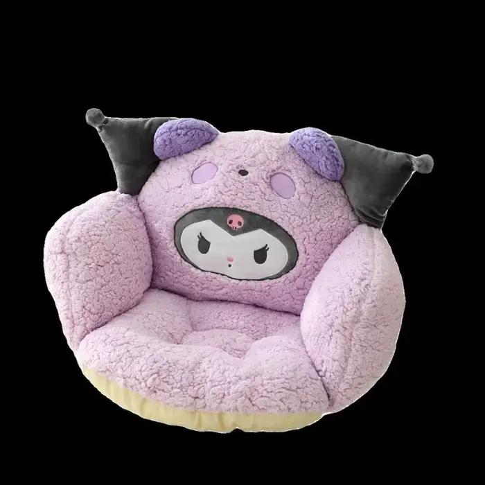Coussin de chaise en peluche Sanrio avec support pour le dos et les bras