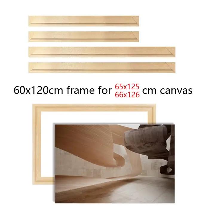 Cadre en bois 60x120cm