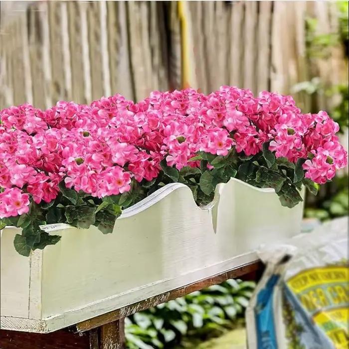 Fleurs de Bégonie Artificielles, Vases de Couronne de Festival, Fournitures de Bouquets de Patients de Mariage, Décoration de Table à Domicile