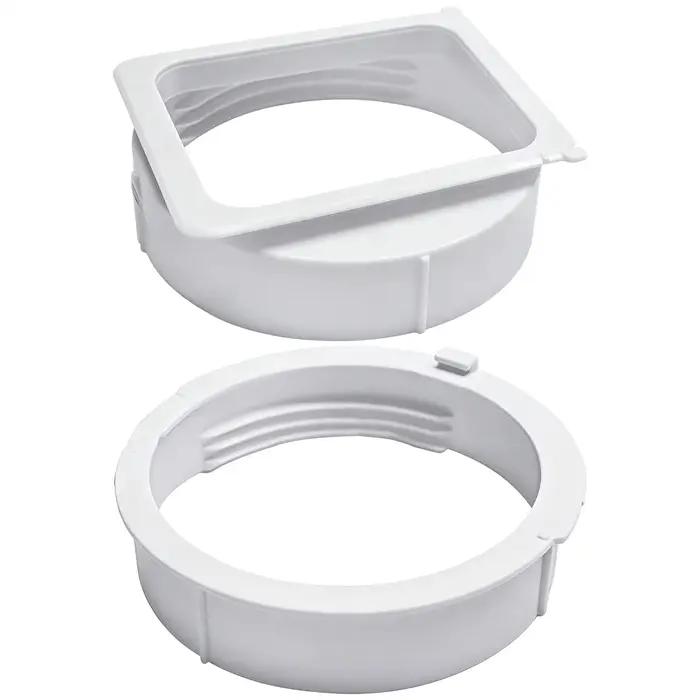 Connecteur de tuyau de climatiseur 15 cm, adaptateur pour climatiseur portable, connecteur de tuyau pour climatiseur domestique, intérieur, cuisine, unité de fenêtre, chambre
