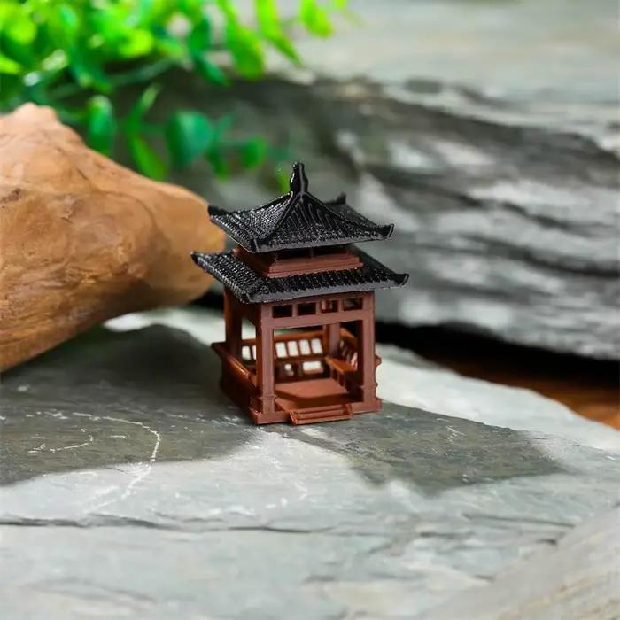Statue de pagode miniature 3cm 4cm