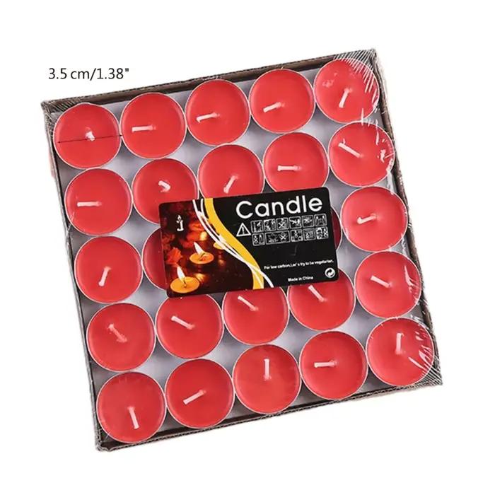 Bougie chauffe-plat en cire de paraffine
