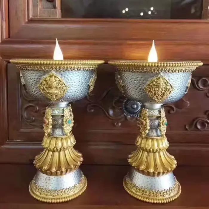 Lampe et chandelier en résine électrique thaïlandaise