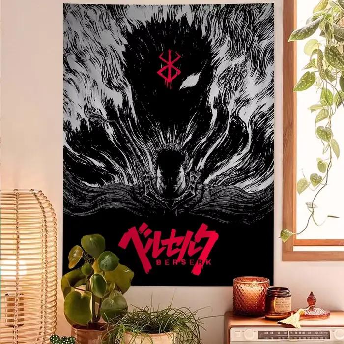 Tapisserie murale japonaise Berserk DIY
