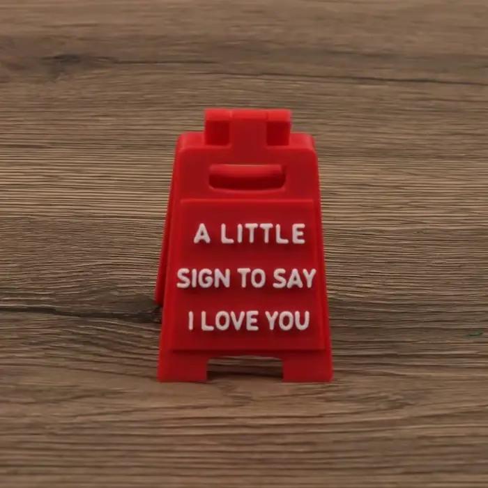 Décorations de signalétique en lettres imprimées en 3D
